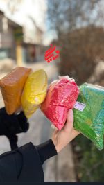 پودر سوخاری رنگی